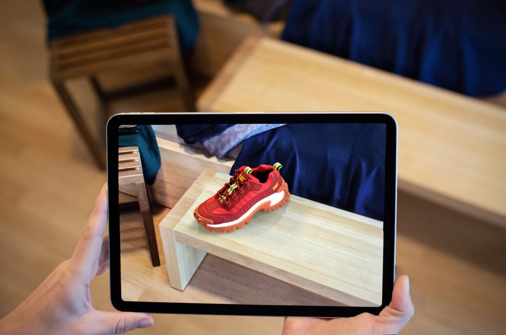 Augmented Reality Schuh
